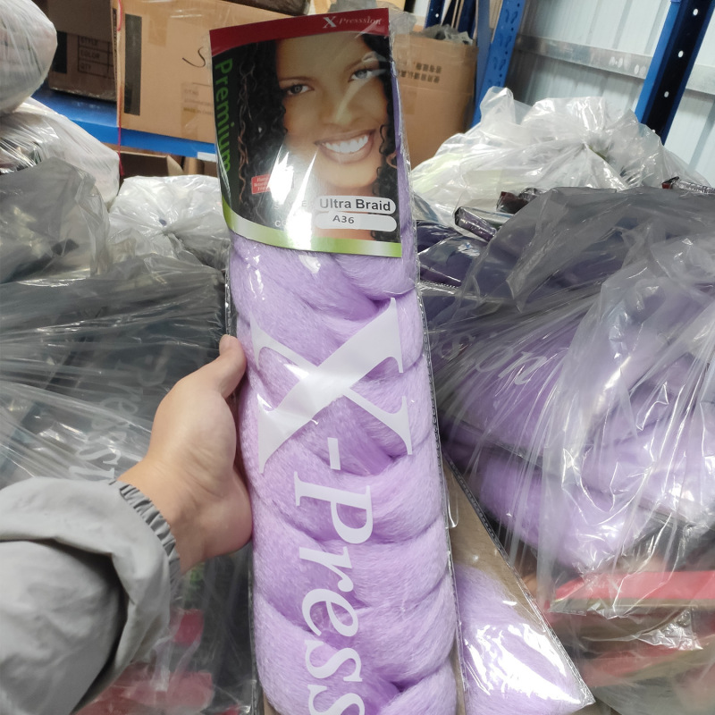 批发82in大辫子 XP卡包装165g  非洲假发欧美外贸假发 脏辫接发|undefined