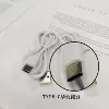White -Type-C Huawei Yuankou charging cable (not recommended for mobile phones)
