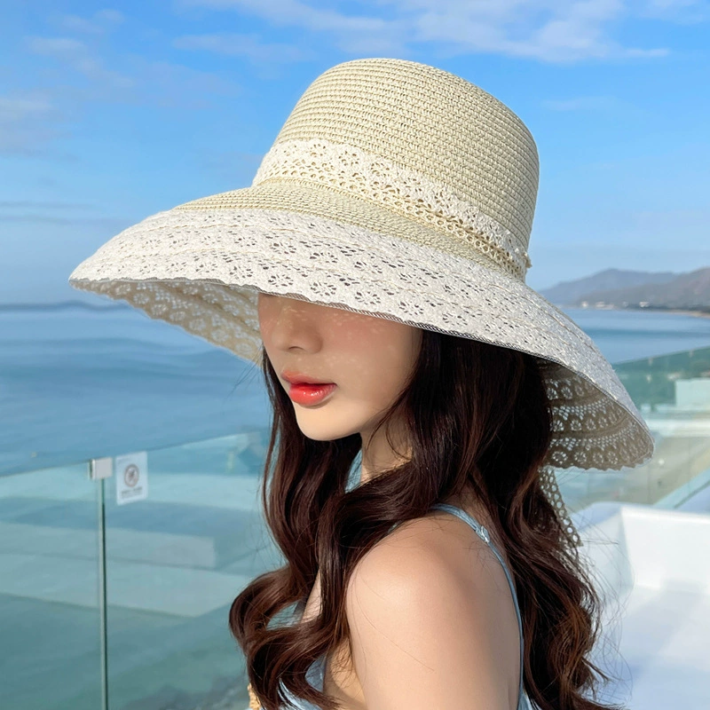 Straw beach sun hat, for teenagers, sun protection, UV protection