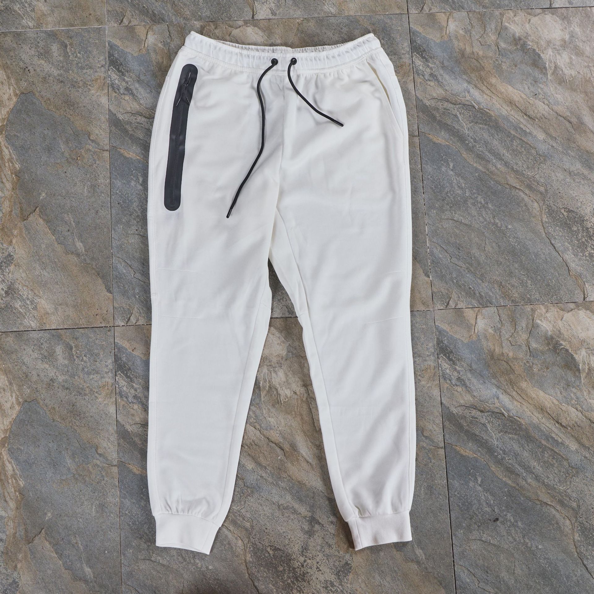 25 años de pantalones deportivos de algodón de aire de hombre primavera, otoño, invierno, pantalones casuales de pies pequeños