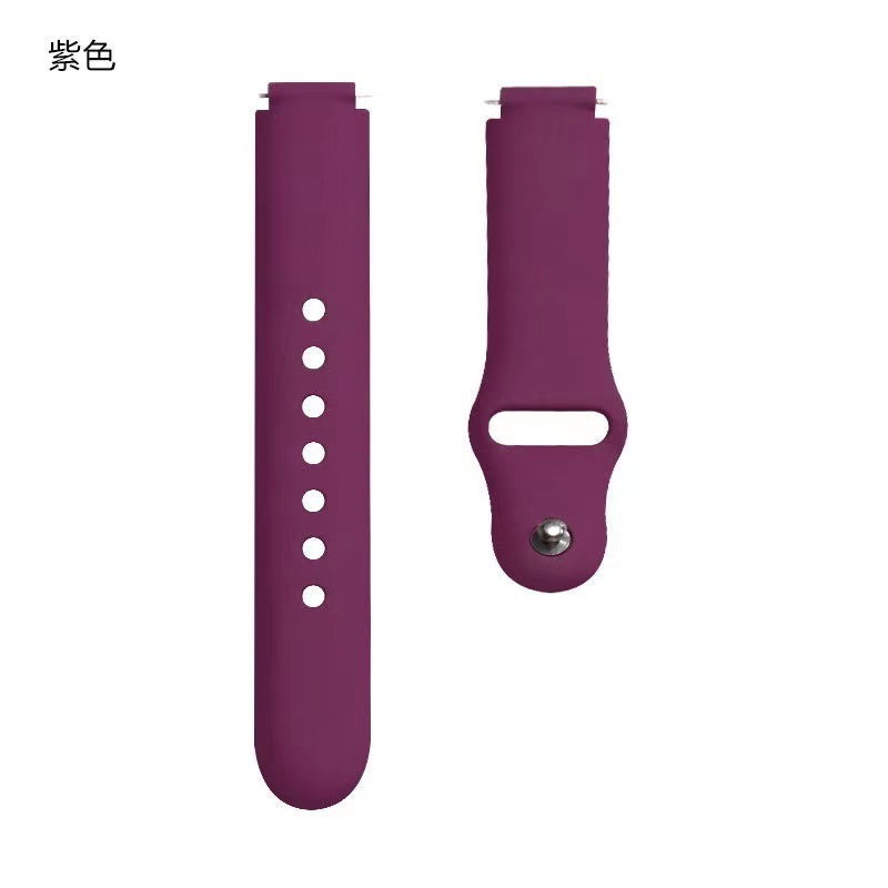 Xiaomi Huawei ブレスレット 7/8/9 ストラップアンチバックルソリッドカラーネイルバックルシリコン 12 ミリメートルユニバーサル交換リストバンドに適しています|undefined