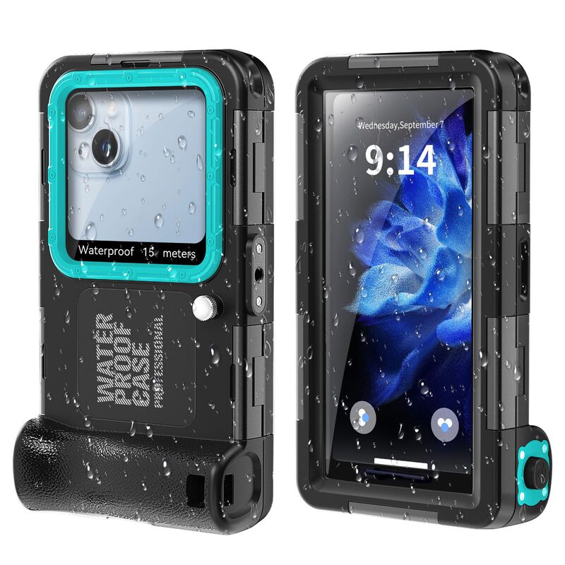 第4世代潜水ケース15メートルはアップルサムスン携帯電話防水携帯ケース水泳屋外水中撮影ビデオを適用した|undefined
