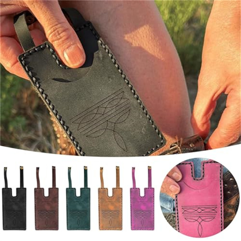 Cross-Border Western Boot Wallet with Snap Strap Credit Card Holder Cross-Border Western Boot Wallet with Snap Strap Credit Card Holder