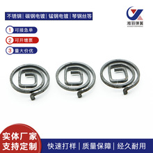 厂家生产汽车配件座椅调角器扭簧涡卷弹簧扁线弹簧异形扭转弹簧