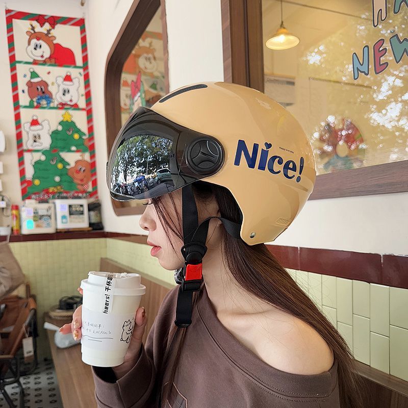 Electric Motorcycle Helmet 3C Certified, Sun Protection