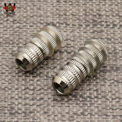 Diswei Furniture center axis shelf support cabinet wooden wardrobe partition connecting plate nail flower tooth rubber ring movable plate support