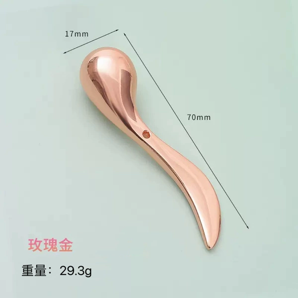Spherical, pink gold