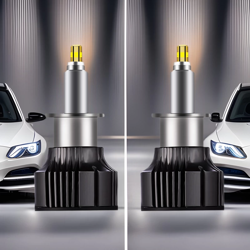 Трансграничная поставка 360-излучающих автомобильных светодиодных фар H1, лампа H7, пыленепроницаемая, H8, указатель поворота, задний фонарь