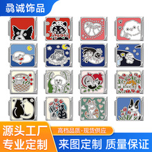 跨境模块手链意大利charms精致时尚可爱宠物系吊坠优雅DIY模块