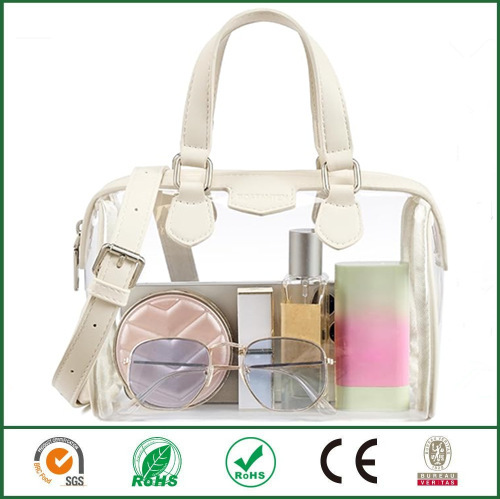Cross-Border Transparent Tote Bag Stadium-Approved Top-Handle Crossbody Bag Suitable for Concerts and Travel Shoulder Bag
