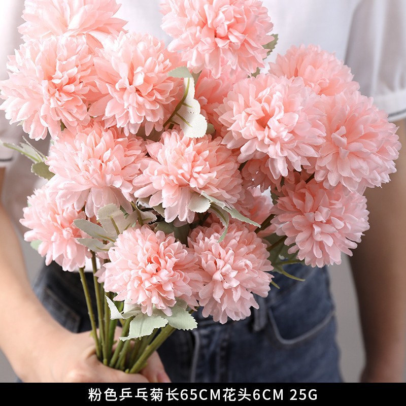 Second-generation 3-head ping-pong chrysanthemum