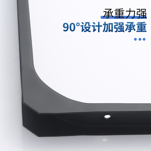 Triangle bracket wall-mounted load-bearing support bracket corner iron galvanized non-stainless steel shelf display rack wholesale with screws