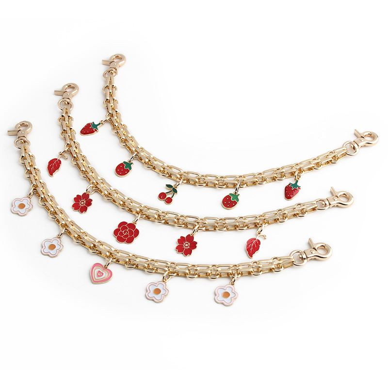 Alloy Material Wear-Resistant Function 1 Piece Alloy Solid Color Bag Chain