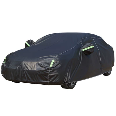 Car clothing Film Dustproof, Thickened Sunshade Cover - 2s-371715-hatchback-aluminum-film-black