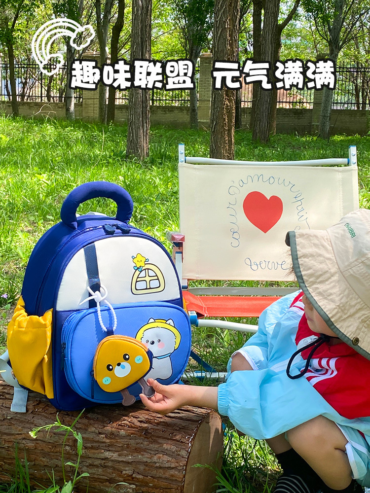 2026 nuevo jardín de infantes de dibujos animados mochila de hombro para niñas mochila de ocio ligera mochila de dopamina