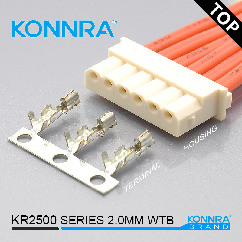 Kangrui KR Single row line to board DIP television Connecting line Molex 5268-04A High Current connector