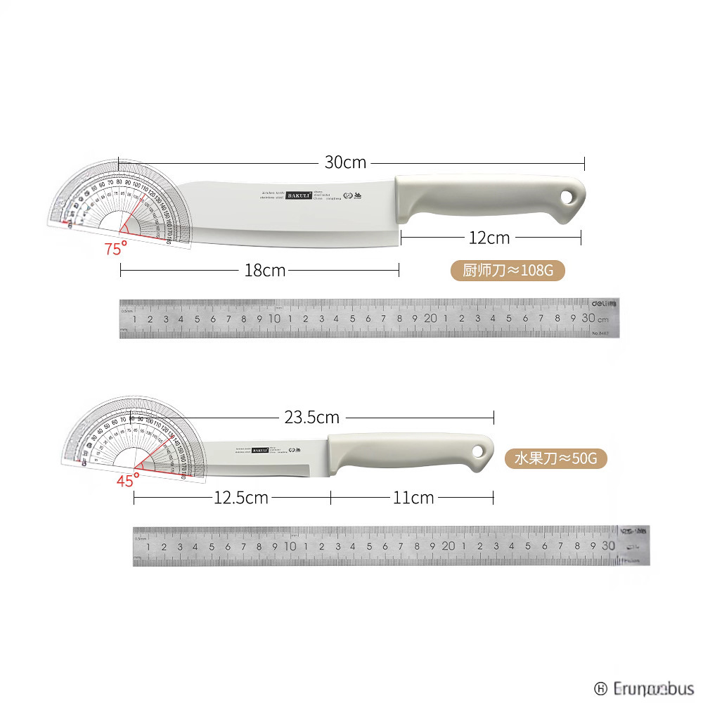 Cuchillo de frutas, cuchillo doméstico, tablero de escritorio de tres piezas, nuevo tablero de corte para dormitorio de bebés, estudiantes portátiles