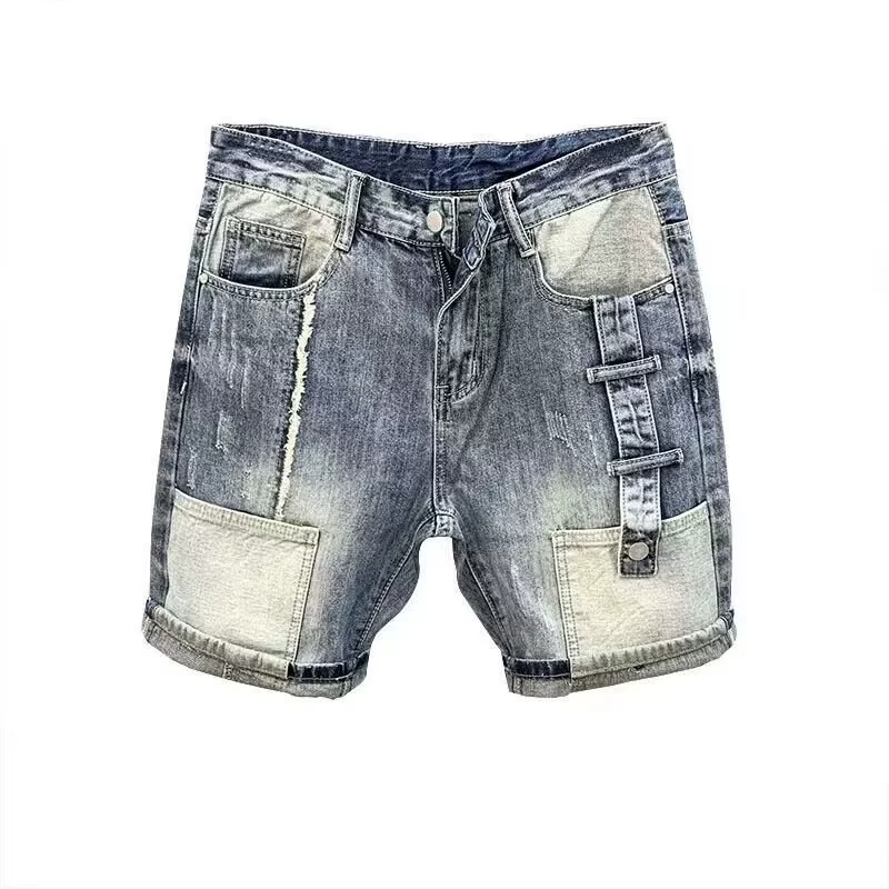 Джинсовая юбка, мужские летние шорты, трендовые брюки,Slim fit