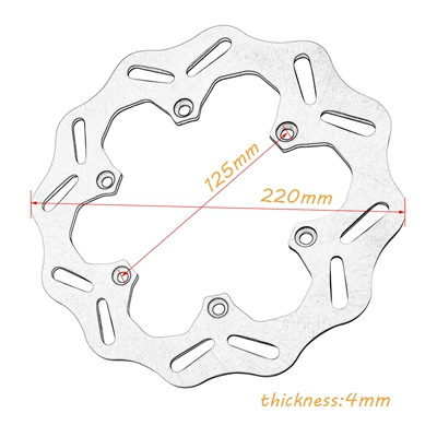 Vehicle Modified Front and | Other brake systems