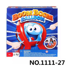 跨境爆破扎气球砰砰气球 boomboom balloon 新奇特整人桌游玩具