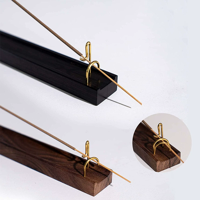 Коробка для благовоний из цельного дерева Новая китайская курильница для спальни дорожная портативная флип-курильница из сандалового дерева для благовоний коробка для благовоний из агарового дерева