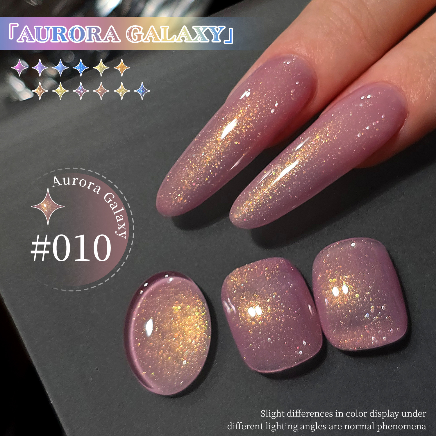 Esmalte de Uñas Gel Aurora Azul Hielo Secado para Salón de Uñas