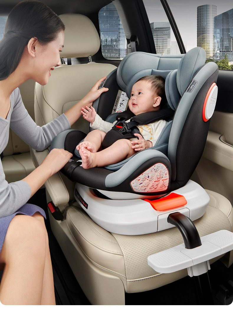 Universal child safety seat car baby infant car newborn 0-4-7-12 years old can sit and lie down