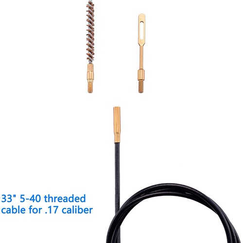 Cross-border hot-selling brass firearm maintenance tool kit 18-piece gun brush set barrel maintenance brush combination