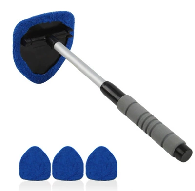 Car Windshield Cleaning Brush — Car cleaning tools - blue-4-piece-set