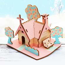 ��ͯľ�|ƴ�D���w3dģ�������Ů�����eľ6�q����diy�ֹ��Y��