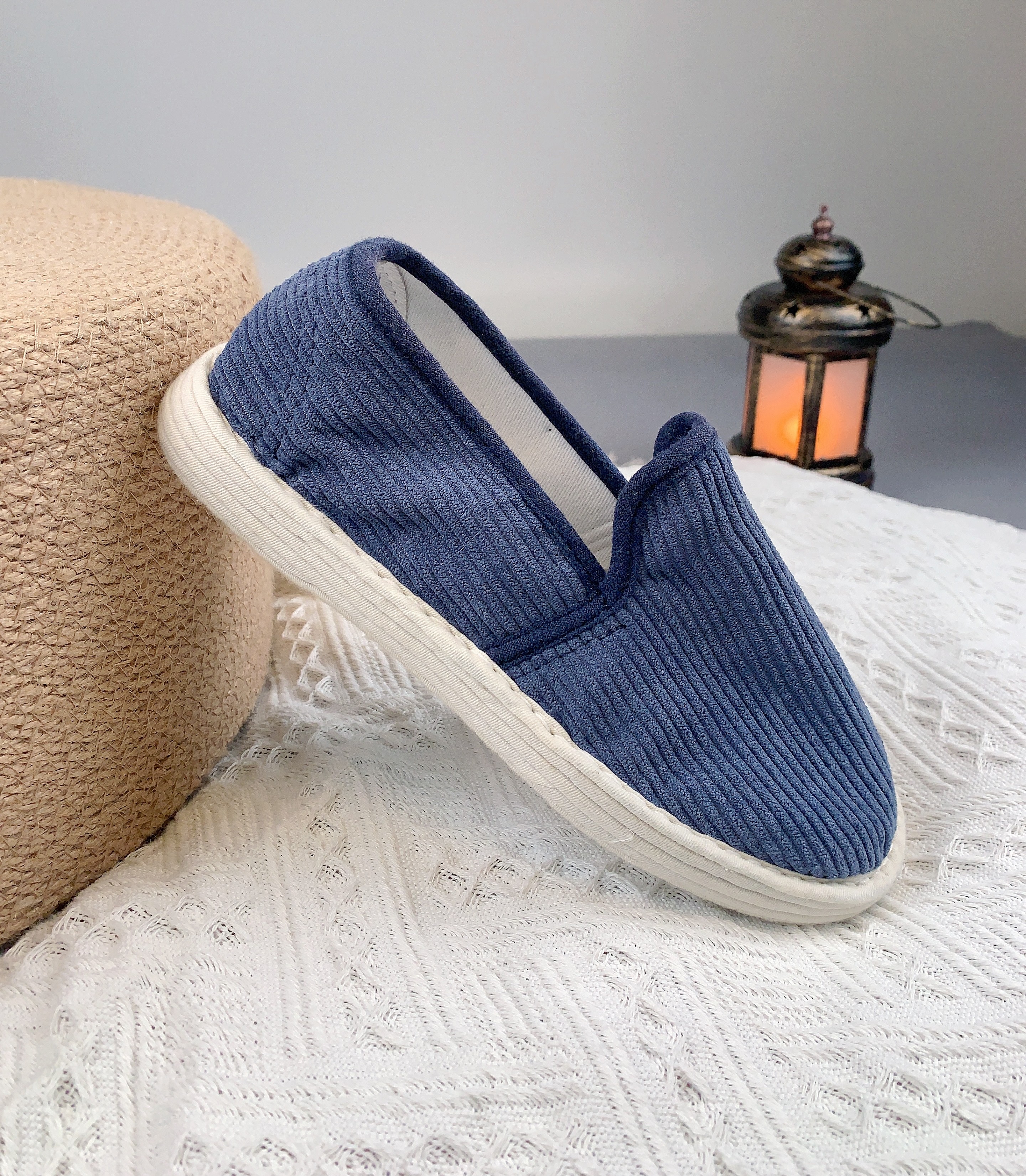 [Light Blue] Solid color corduroy