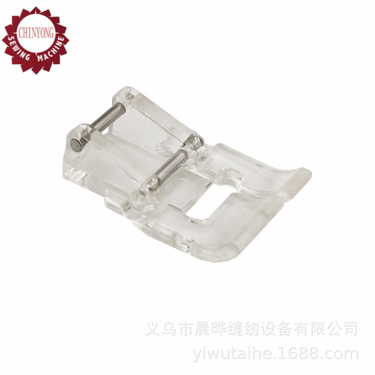 家用缝纫机缎纹绣压脚双销缎纹绣压脚塑料缎纹绣压脚820815002