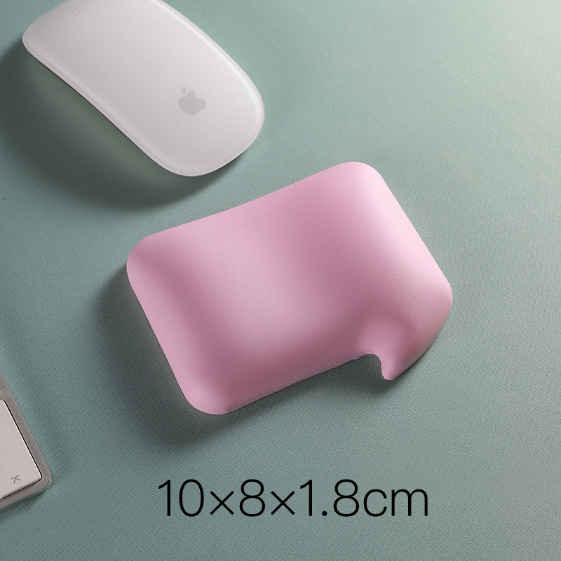 핑크 PU 실리콘 손목 패드