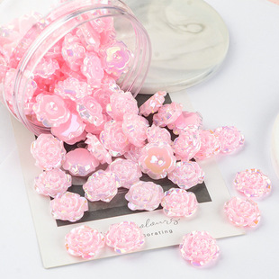24mm ��ɫab��õ�廨���ǹ�ɫ���w��diy�ֹ����Ϙ�֬������l