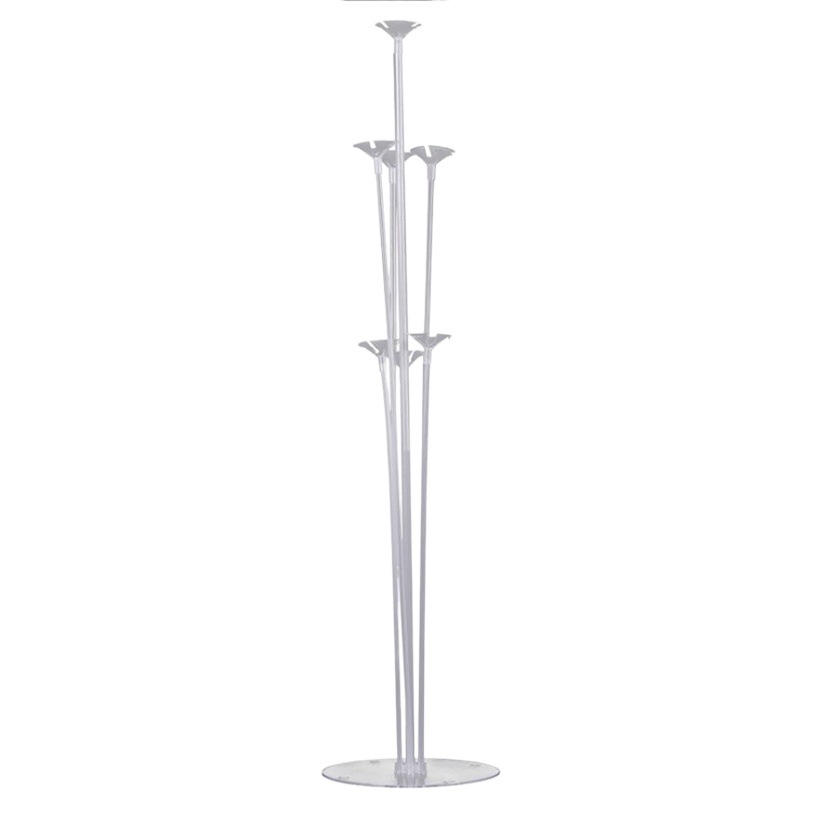 Columna de globos al por mayor para mesa de boda, base flotante rellena de agua, decoración de cumpleaños, arreglo de boda de PVC, guía para el camino de la boda