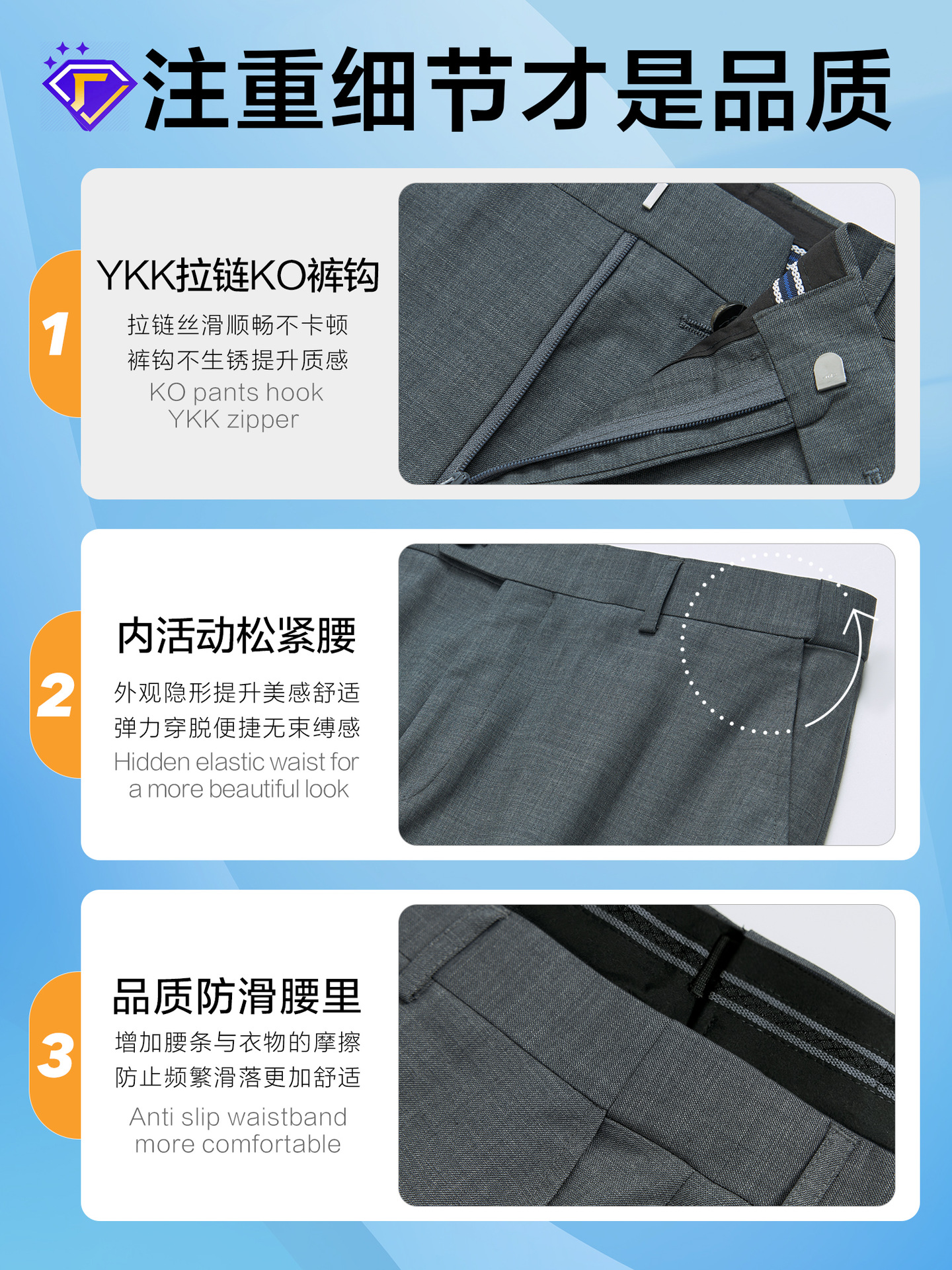 Trajes casuales de lana para hombres, trajes grises de alto nivel para hombres, abrigo antiarrugas modelado, ropa profesional personalizada