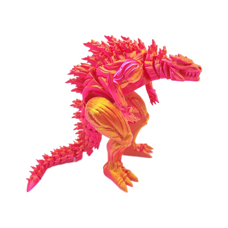Toy, movable monster, minifigure, 3D