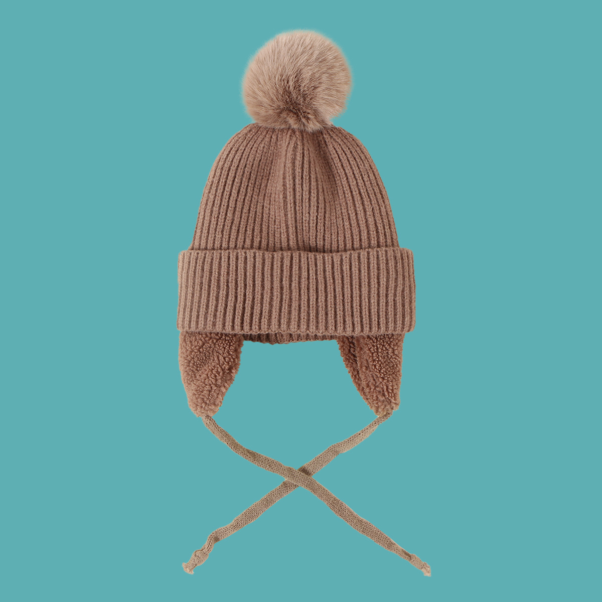 Korean Fashion Warm Woolen Solid Color Knitted Hat display picture 9