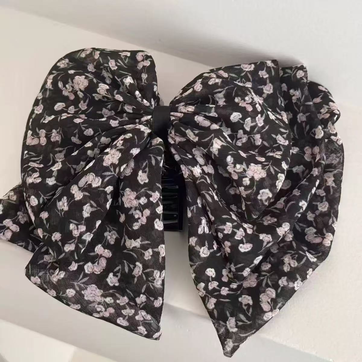 27#나비 인기 원단 & 포니테일 클립