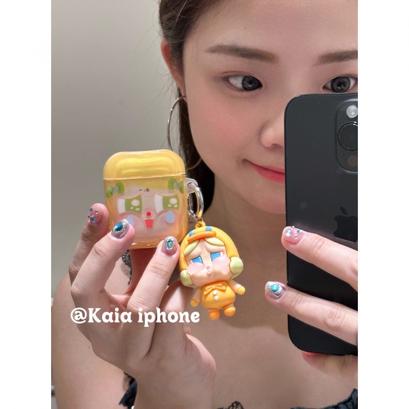 Cartoonins llorando muñecas estéreo para AirPods cubierta AirPods Pro cubierta de auriculares de Apple