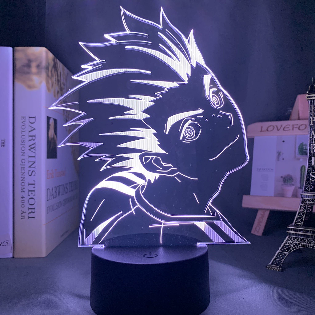 Акриловая ночная LED-лампа с волейболом, минифигура, 3D, подарок на день рождения