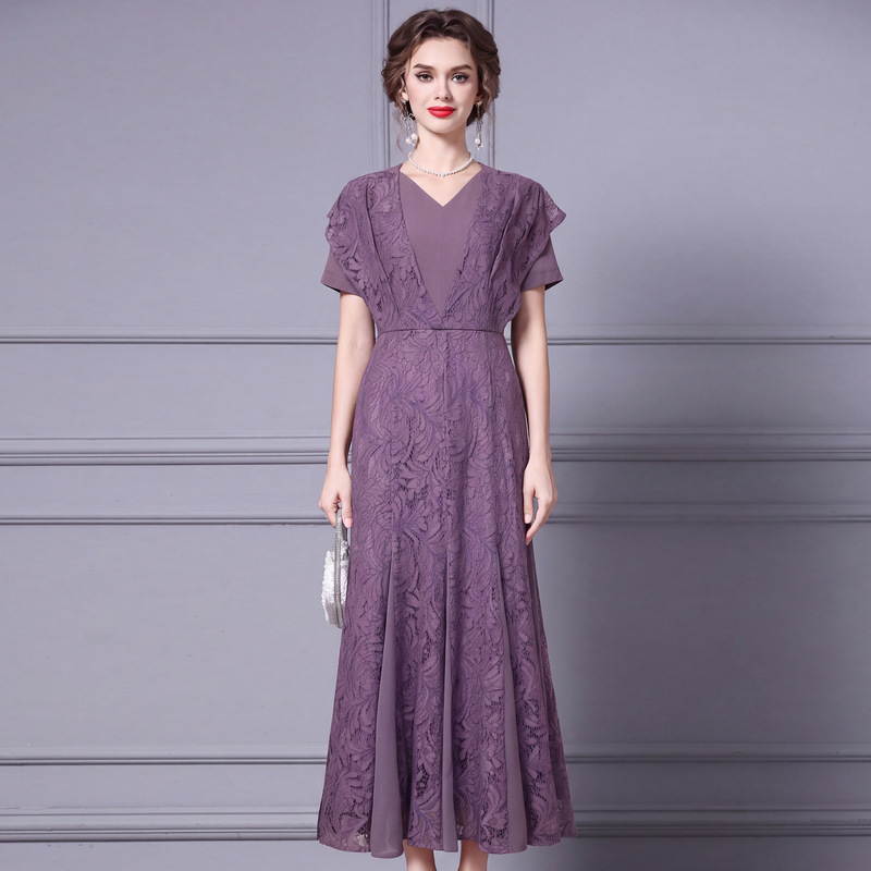 Zhili dress suitable for taking photos at the beach, Shenzhen Nanyou high-end women's clothing, 2026 new lace long dress Zhili dress suitable for taking photos at the beach, Shenzhen Nanyou high-end women's clothing, 2026 new lace long dress