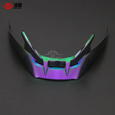 R50S helmet large tail: Dəbilqə (Kaska) aksesuarları - r50s-rear-wing-purple-plated