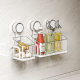 Suction Cup Cosmetic Storage Box Wall Hanging Drain Free Punch Storage Rack Bathroom Storage Rack Bathroom Storage Artifact