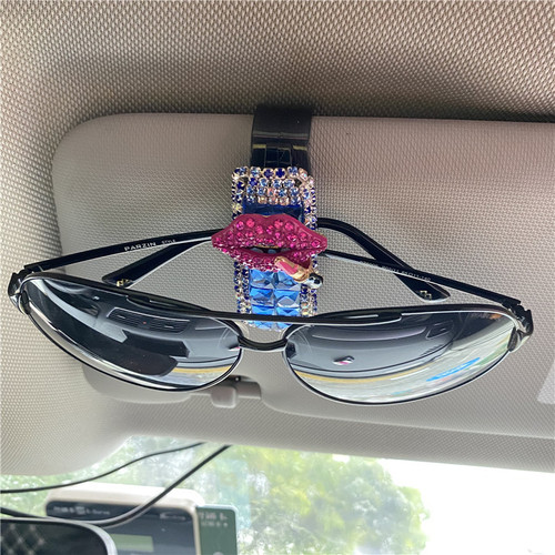 Sunshade storage car glasses clip card holder car-use glasses clip sunglasses prescription glasses ticket car glasses clip