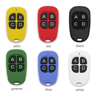 299m Wireless Remote Control Four-Button Garage Door Remote Control Barrier Gate Electric Door Remote Control 433m Light Switch