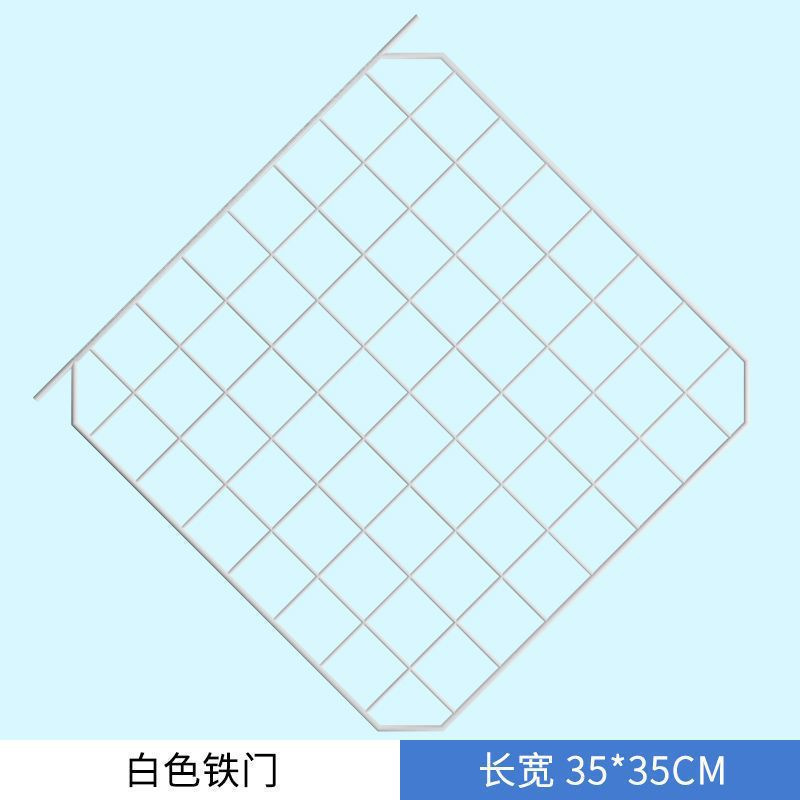アクセサリー自由組合せペットフェンス片メッシュ猫別荘犬籠鉄網片魔片重ねペット籠|undefined