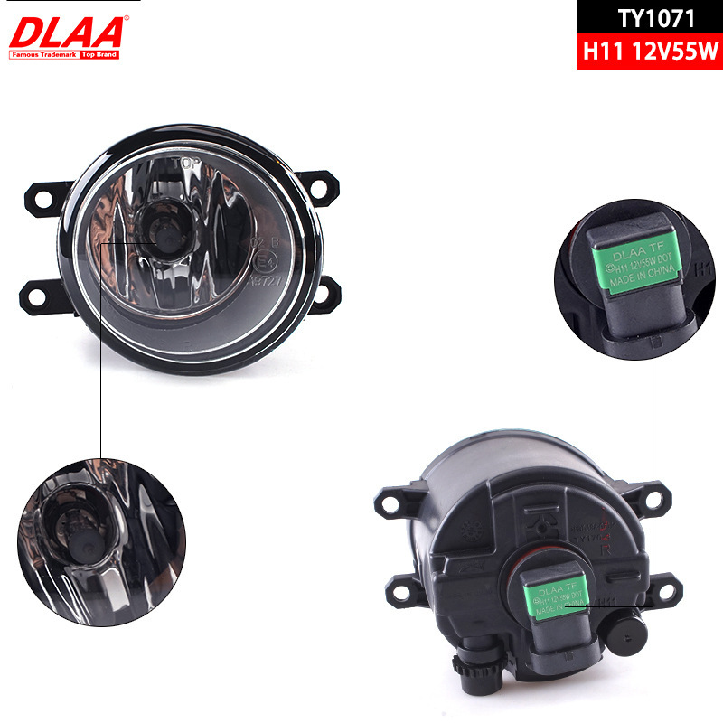 Aplicable a TOYOTA 17 / 18 / 19 CHR Yize conjunto de lámpara de niebla delantera lámpara de niebla diurna lámpara de barra delantera