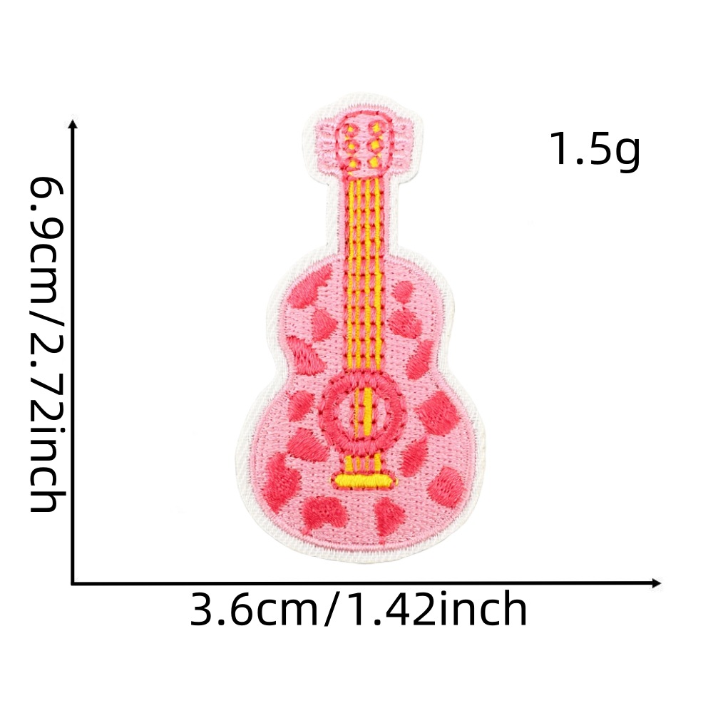 5g Weight Clothing Sticker Patches Classification 1 Piece, 1 Set Quantity Nonwoven, Polyester Material Color Block, Star, Heart Shape Pattern Cute Style 1 Piece 1 Set Cute Color Block Star Heart Shape Nonwoven Polyester Clothing Sticker Patches 17