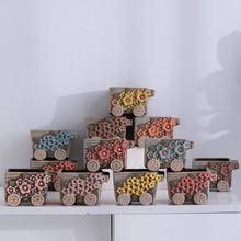 多肉花盆陶瓷创意花车个性出口跨境植物花盆园艺厂家批发组合盆栽